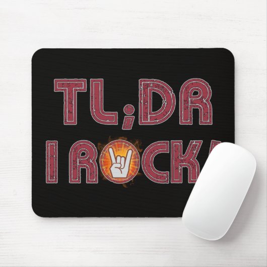 TL;DR. I Rock! Muismat (Met muis)