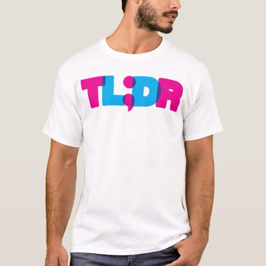 TL;DR T-SHIRT (Voorkant)