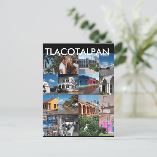 , TLACOTALPAN BRIEFKAART (Staand voorkant)