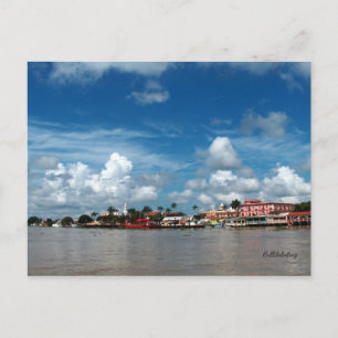 Tlacotalpan van de Rio Papaloapan Briefkaart