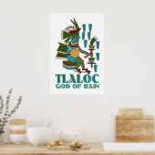 Tlaloc Poster (Keuken)
