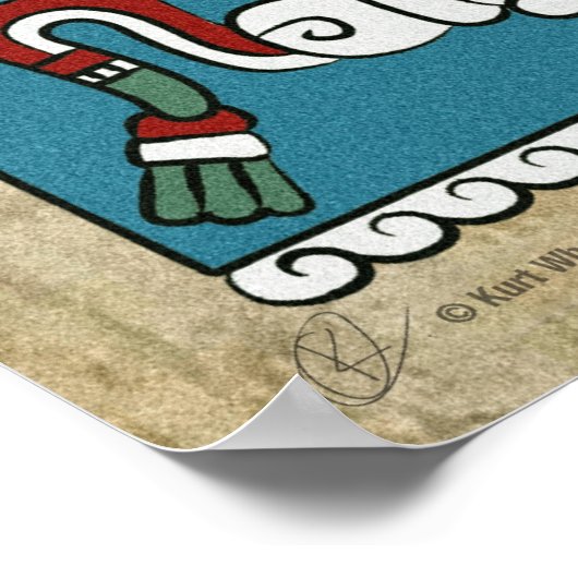 Tlaloc-Poster Poster (Hoek)