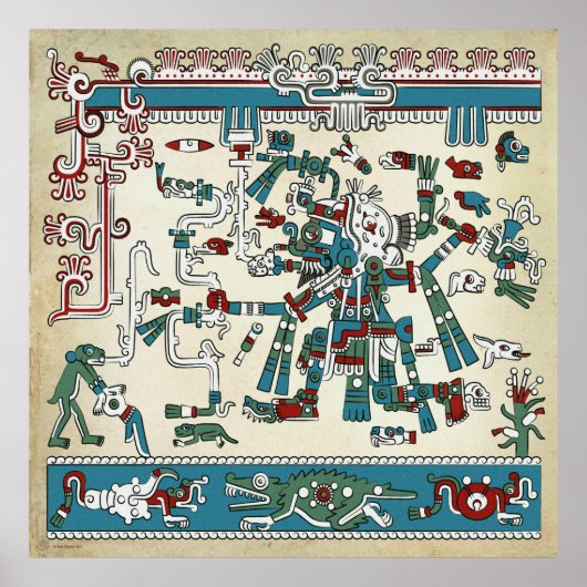 Tlaloc-Poster Poster (Voorkant)