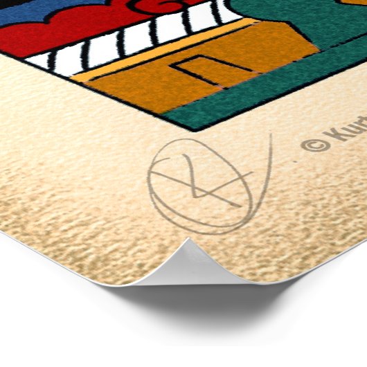 Tlaloc-Poster Poster (Hoek)