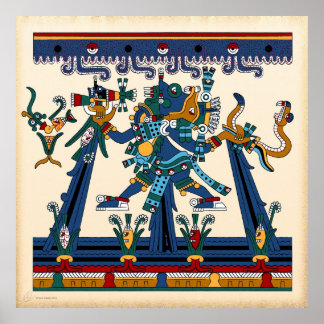 Tlaloc-Poster Poster