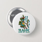 Tlaloc Ronde Button 5,7 Cm (Voorkant /achterkant)