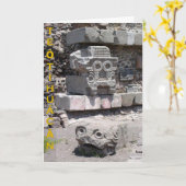 Tláloc, Teōtihuácān, Mexico - kaart (Gele Bloem)