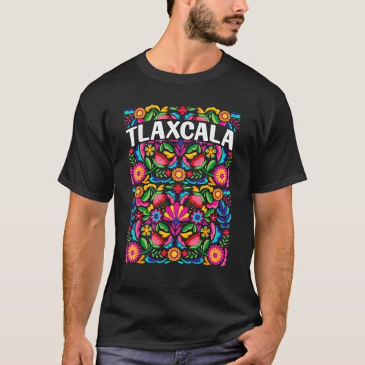 Tlaxcala Flores Mexicanas T-shirt (Voorkant)