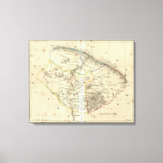 Tlaxcala, Mexico Canvas Afdruk (Voorkant)