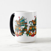 Tlazolteotl - Godin of Filth the Earth Moeder Magische Mok (Voorkant links)