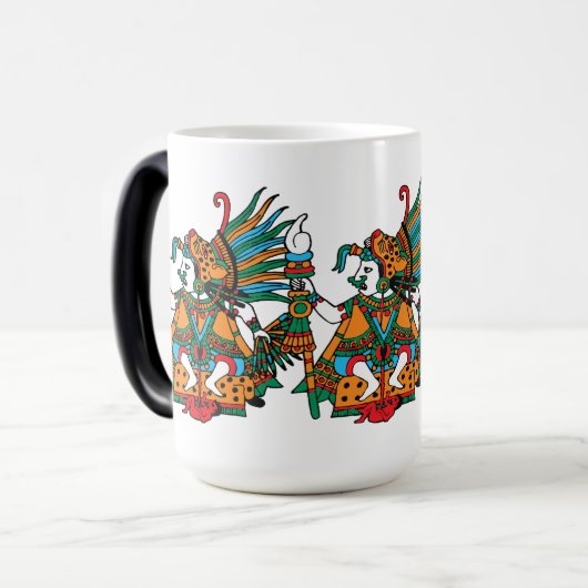 Tlazolteotl - Godin of Filth the Earth Moeder Magische Mok (Voorkant links)