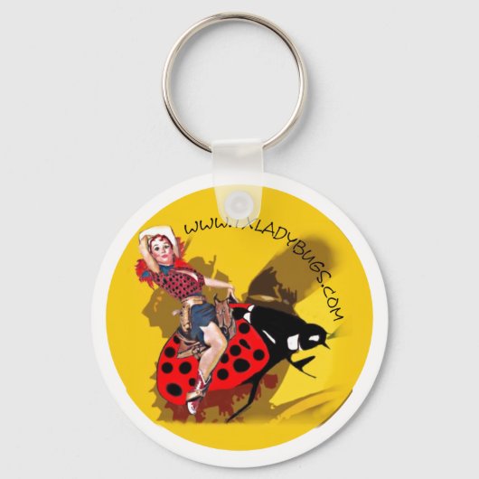 TLB Cowgirl/Bucking Bug Sleutelhanger (Voorkant)