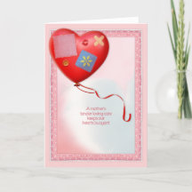 TLC-hartballon voor moeder