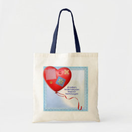 TLC-hartballon voor moeder Tote Bag
