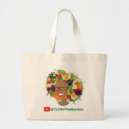 TLC in de tuin Grote Tote Bag