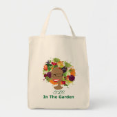 TLC in de tuinbouwzak, herbruikbaar Tote Bag (Voorkant)