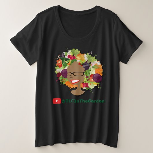 TLC In The Garden merk T-shirt (Design voorkant)
