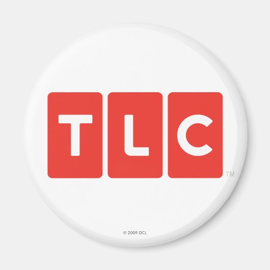 TLC Network logo Magnet (Voorkant)
