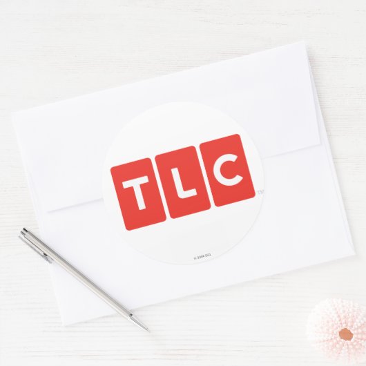 TLC Network logo Sticker (Envelop)