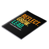 TLC REFLECTEER, GROEI, LEID NOTITIEBOEK (Linkerzijde)