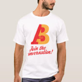 TLC T-shirt - rood/Oranje (Voorkant)