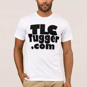 TLC Tugger Logo - zwart met kleurenrug T-shirt