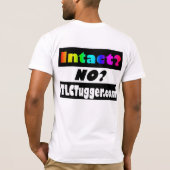 TLC Tugger Logo - zwart met kleurenrug T-shirt (Achterkant)