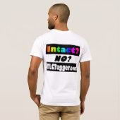 TLC Tugger Logo - zwart met kleurenrug T-shirt (Achterkant volledig)