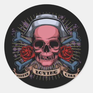 TLC Zenuwhuid Ronde Sticker