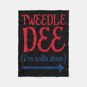 Tle Dee Met Dum Halloween Matching Kostuum Vrouwen Fleece Deken