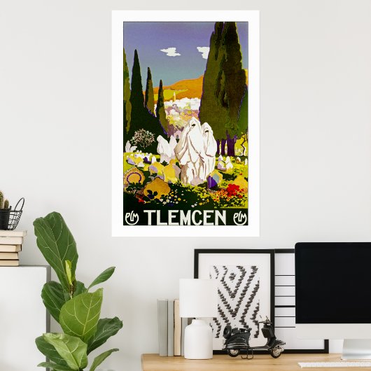 Tlemcen Algerije Poster (Thuiskantoor)