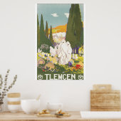 Tlemcen Vintage Travel Poster (Keuken)