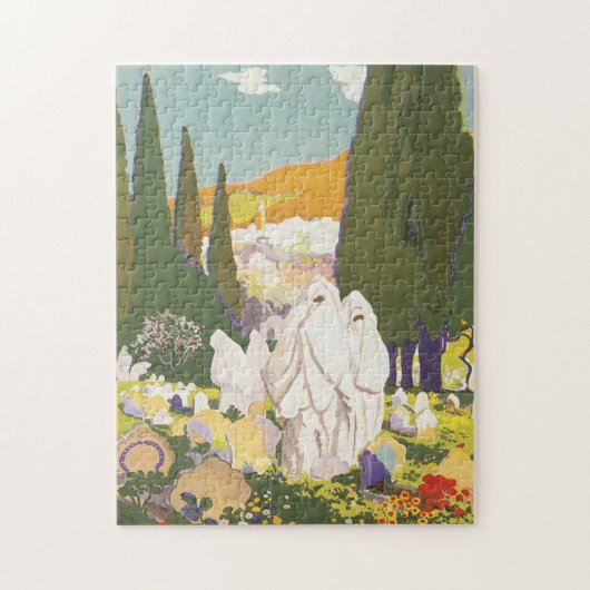 Tlemcen Vintage Travel Poster Legpuzzel (Verticaal)