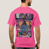 TLES Art Deco Karaoke Mannen T-shirt (Achterkant)