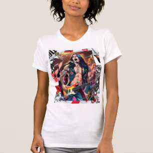 TLES Woman's Original Animated Design T-shirt