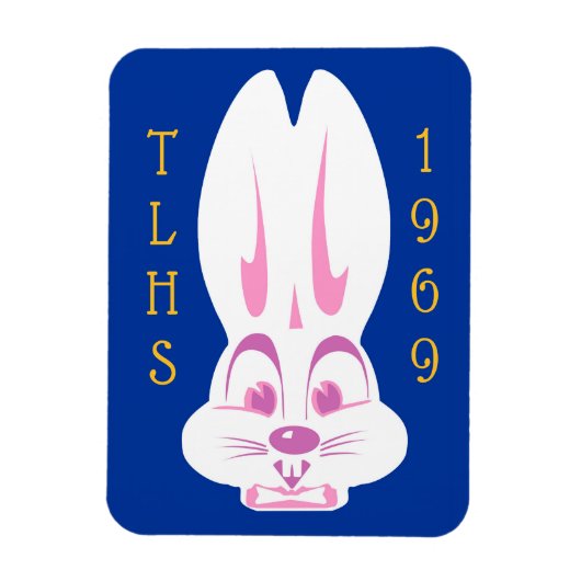 TLHS Bunny Boy Class of 1969 Magneet (Verticaal)