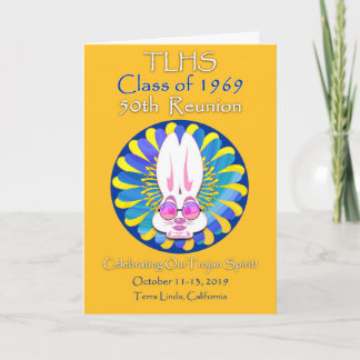 TLHS Bunny Girl Class of 1969 50th Reunion Kaart