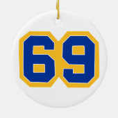 TLHS-klasse van 1969 Ornament met sportbrieven (Achterkant)