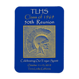 TLHS-klasse van Trojan Spirit 50th Reunion 1969 Magneet