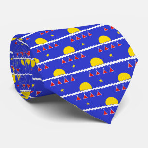 Tlicho Flag Souvenir Stropdassen Tlicho Nation Nec