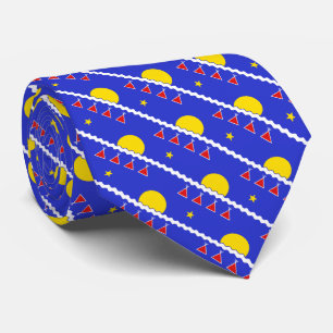 Tlicho Flag Souvenir Stropdassen Tlicho Nation Nec