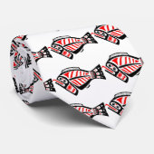 Tlingit Halibut Stropdas (Opgerold)