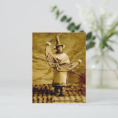 Tlingit Indian Skagway Alaska Vintage Briefkaart (Staand voorkant)