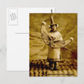 Tlingit Indian Skagway Alaska Vintage Briefkaart (Voorkant / Achterkant)