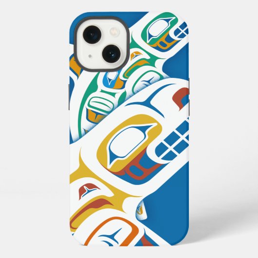 Tlingit Orca 2014 editie voor iPhone 6 Hoesje (Achterkant)
