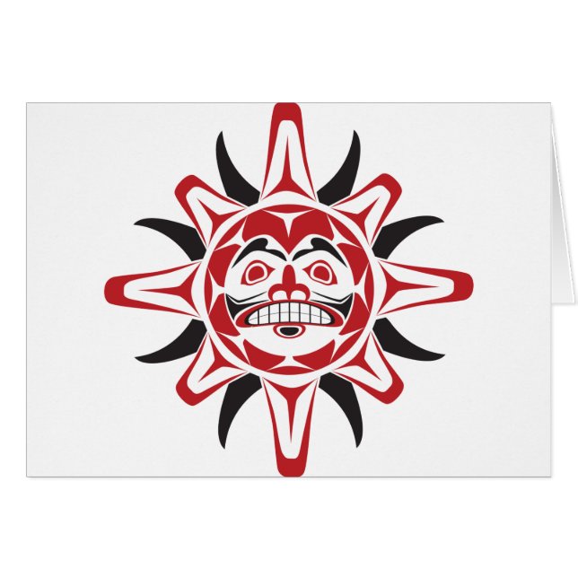 Tlingit Sun (Voorkant Horizontaal)