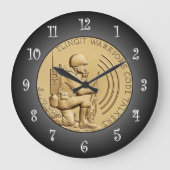 Tlingit Warriors Code Talkers Bronzen Medaille ~ Grote Klok (Voorkant)