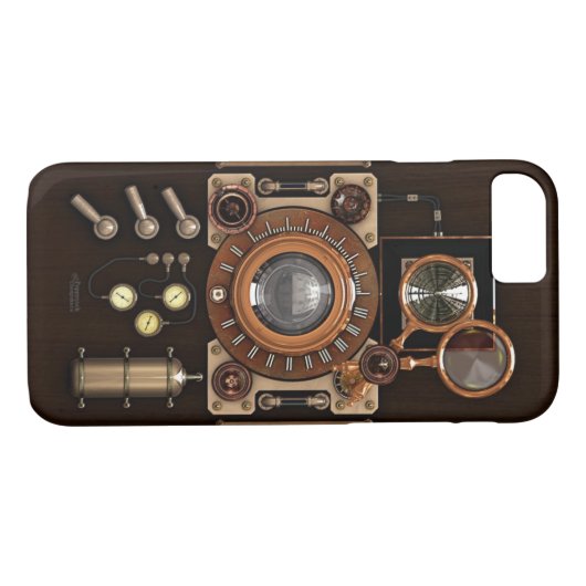 TLR Camera Dark Edition Case-Mate iPhone Case (Achterkant (Horizontaal))