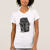 TLR camera t-shirt (Voorkant)
