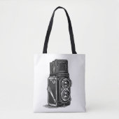 TLR camera tote bag (Voorkant)